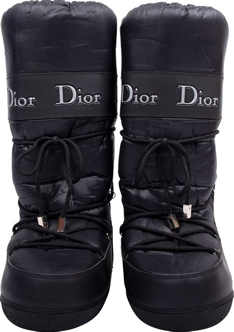 chain boots dior|Dior black boots.